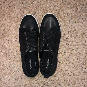 Calvin Klein black sneakers